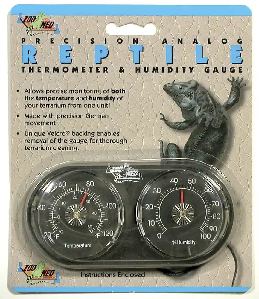 Analog Thermometer & Humidity Gauge