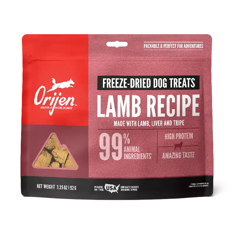 Freeze-dried Dog Treats, Grass-fed Lamb, Biologically Appropriate & Grain Free 3.25-oz