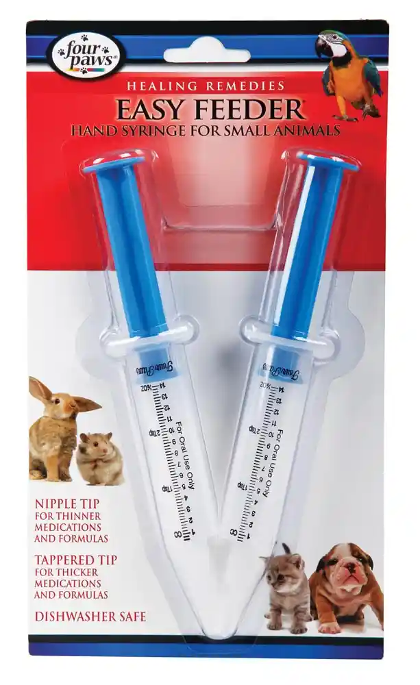 Easy Feeder Syringe F/baby Animals 2 Pack