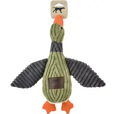 Tall Tails 5 In Duck With Squeaker Sage & Cream Ea