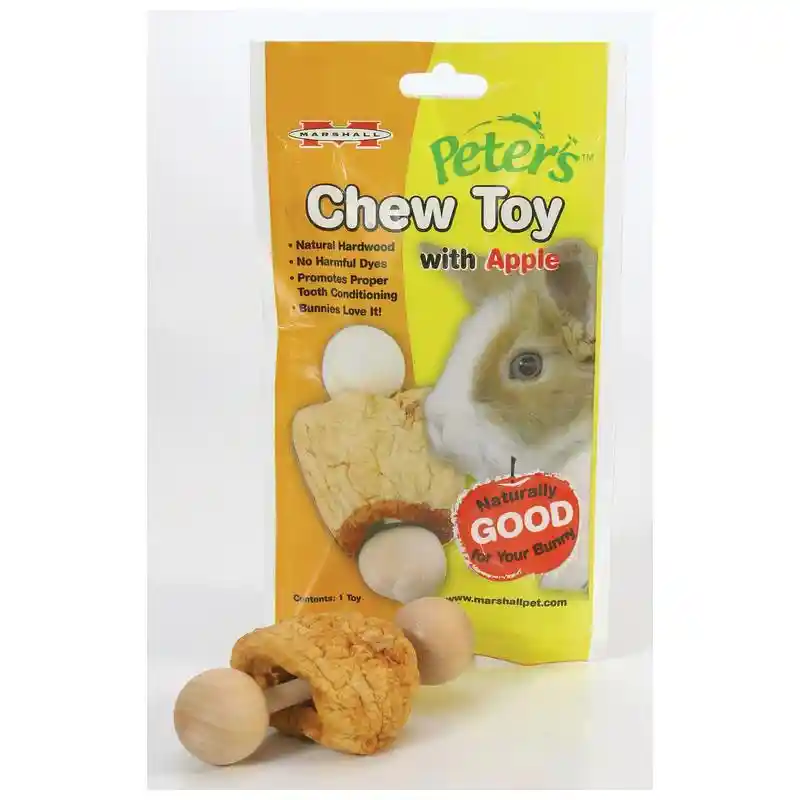 Peters Rabbit Chew Toy With Apple