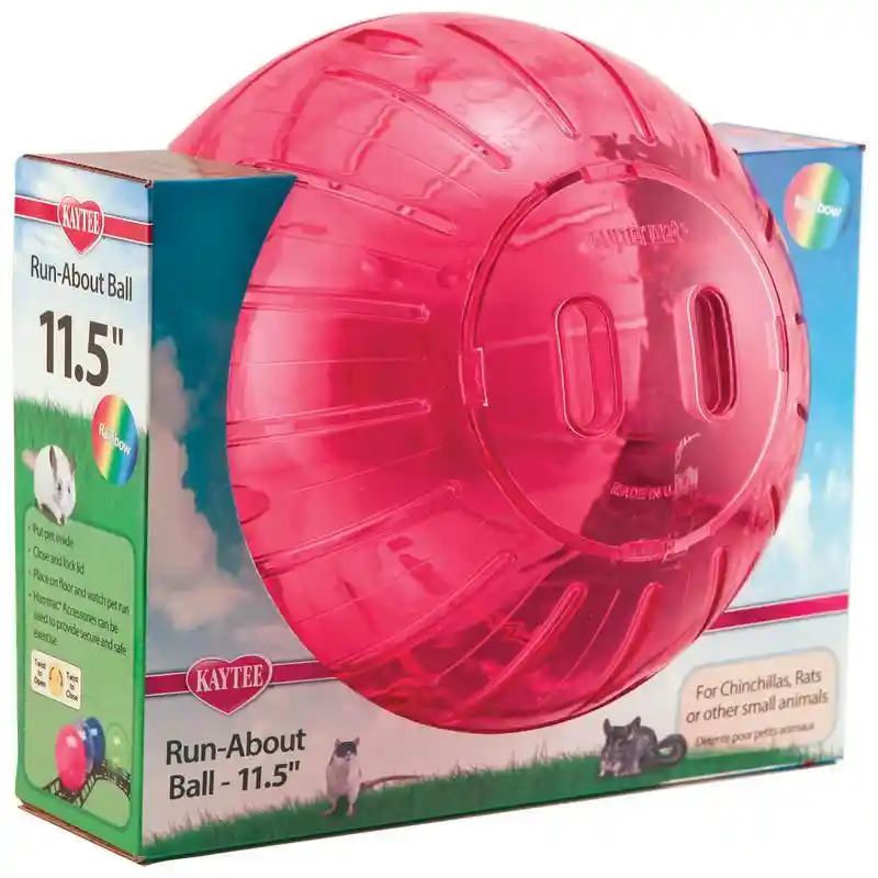 Super Pet Run-about Ball Giant Rainbow 11.5"