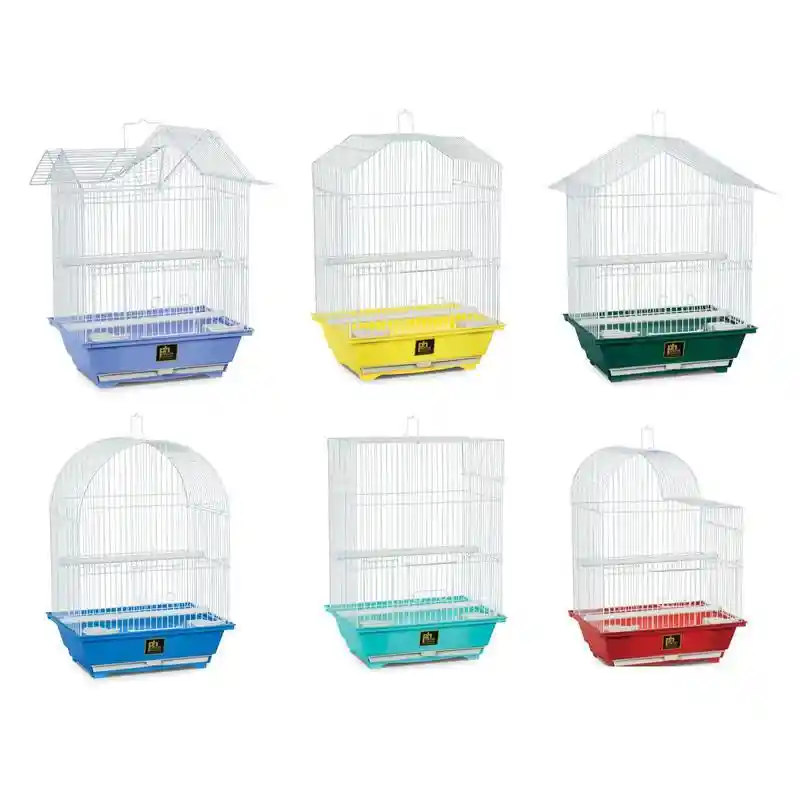 Parakeet Economy Cage Assorted 6 Pk