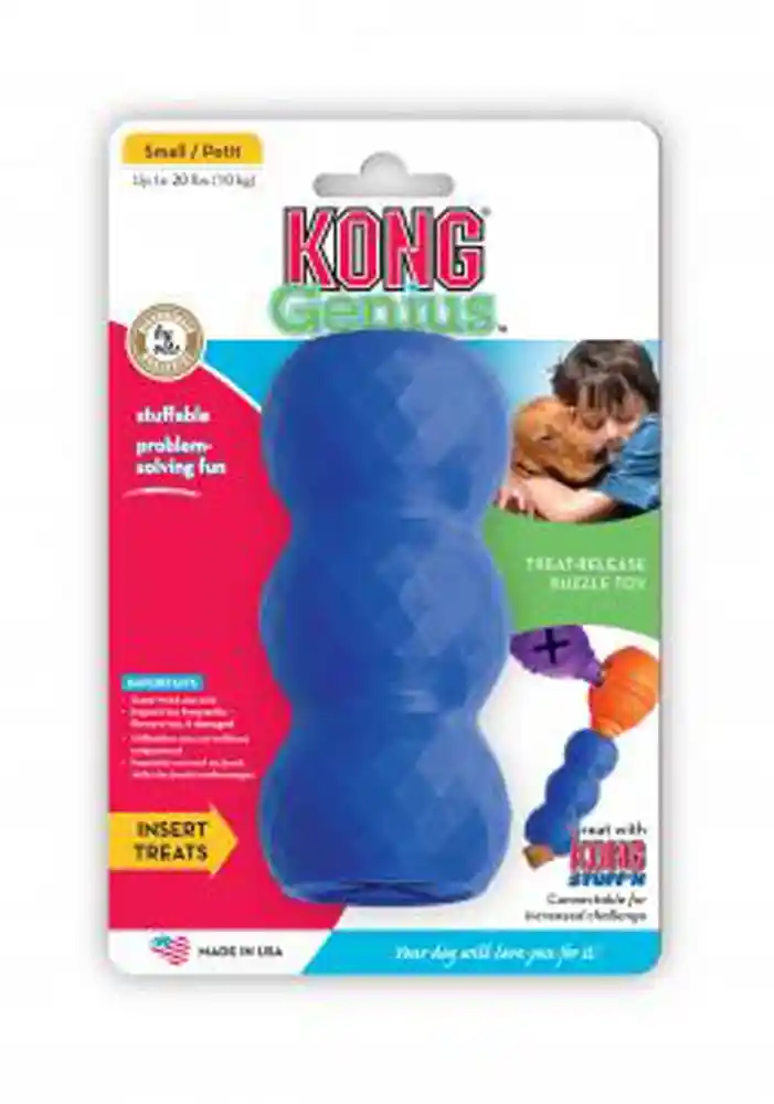 Kong Genius Dog Toy Mike Small