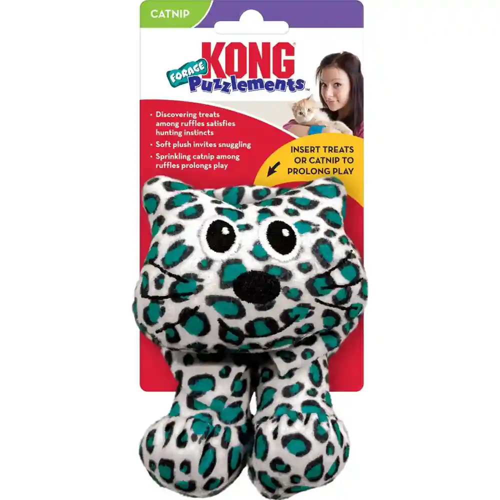 Kong Cat Puzzlement Forage Kitty
