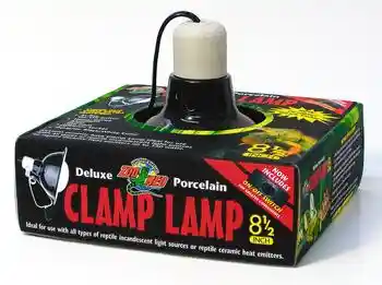 Porcelain Lamp With Dome 8.5"-black