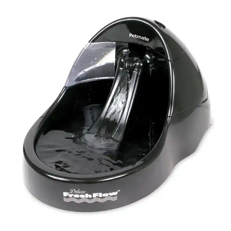 Fresh Flow Deluxe Fountain Black Large