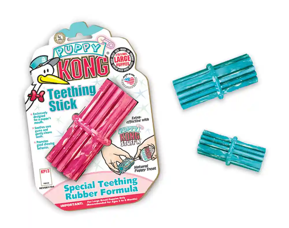 Kong Puppy Teething Stick Small Asst Colors