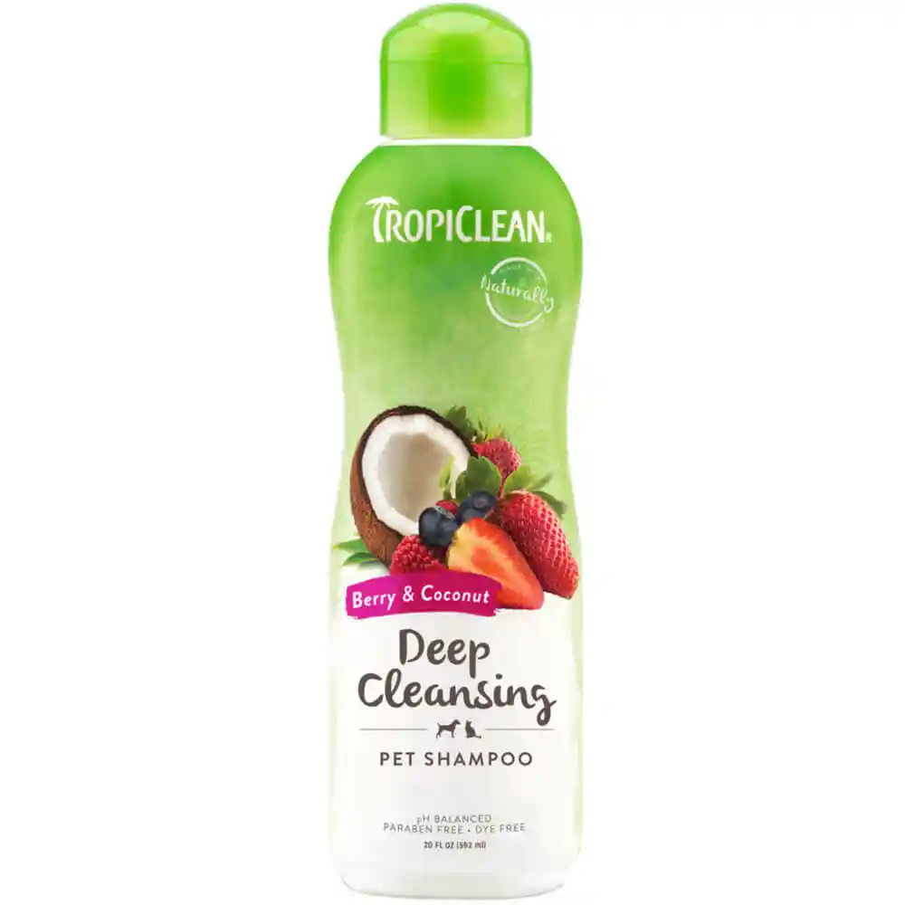 Shampoo Berry & Coconut Deep Cleaning Formula For Dog & Cat 20-oz