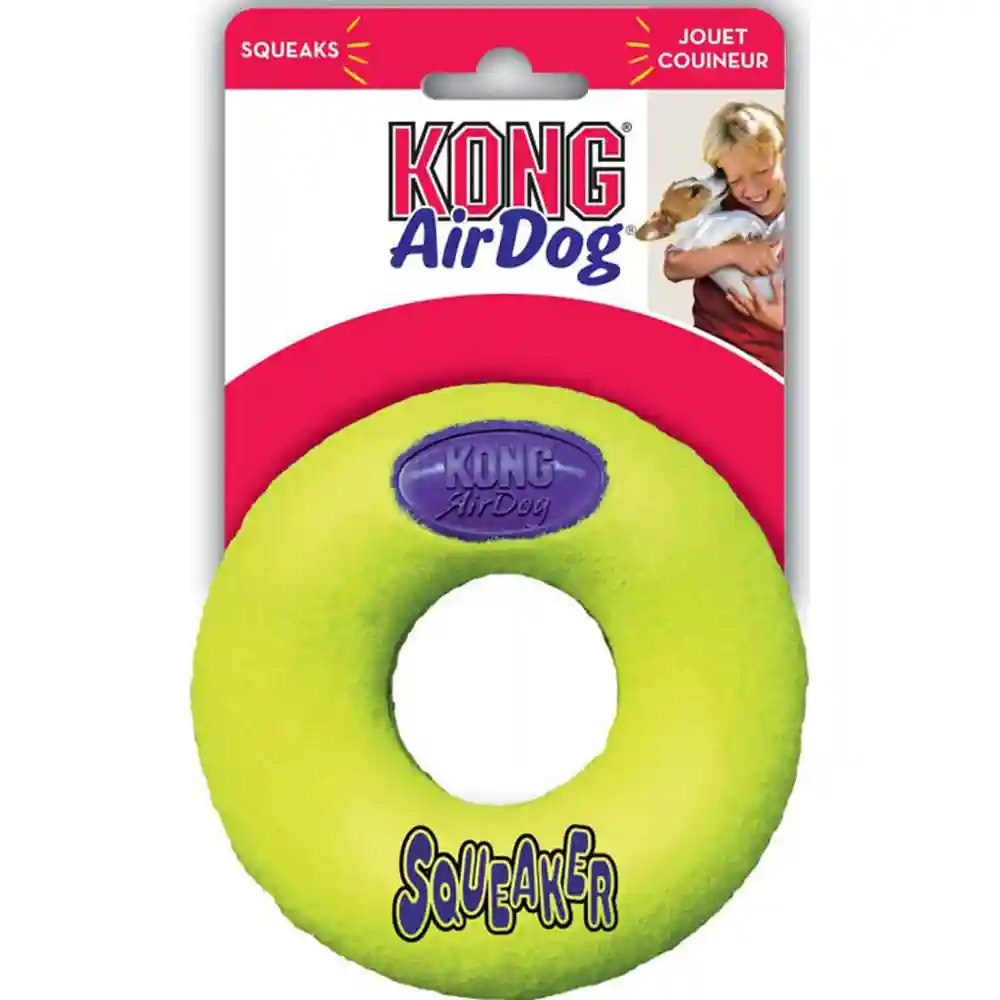 Air Kong Donut With Squeaker Large