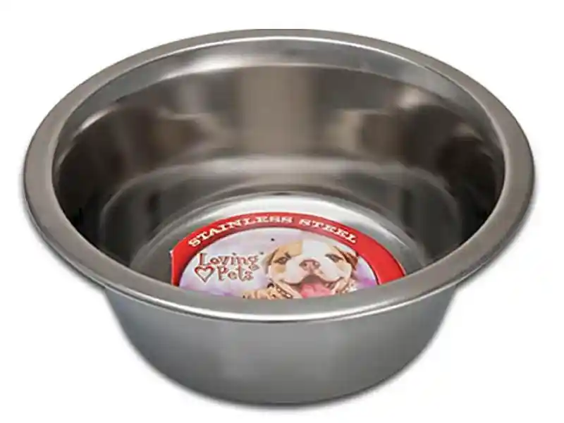 Loving Pets Stainless Steel Dish 1/2 Pint