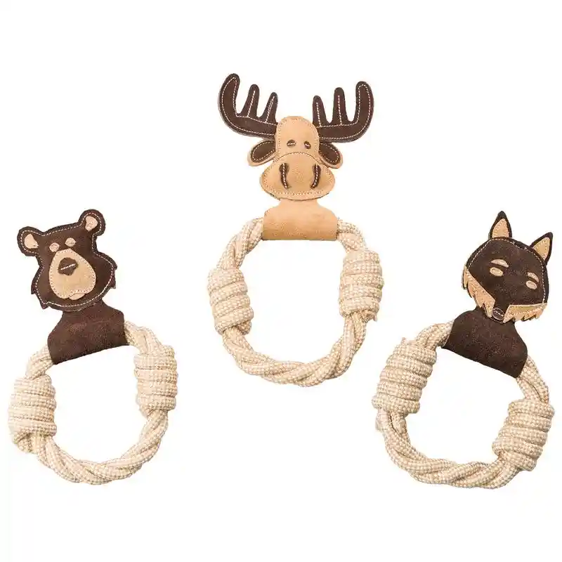Dura-fuse Leather With Rope Ring Brown 11 Inch