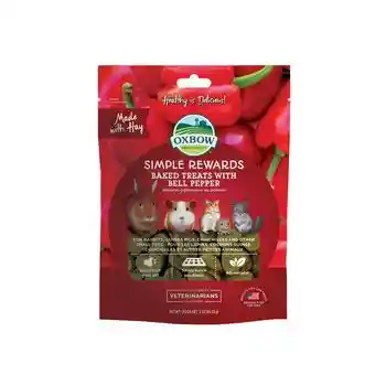 Simple Rewards Baked Treats With Bell Pepper - 2oz