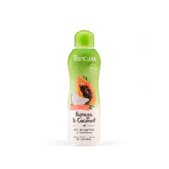 Shampoo & Conditioner Papaya & Coconut Luxury 2-in-1 Cleansing Formula For Dog & Cat 20-oz