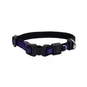 Adjustable Collar, Purple, 1" X 18"-26"