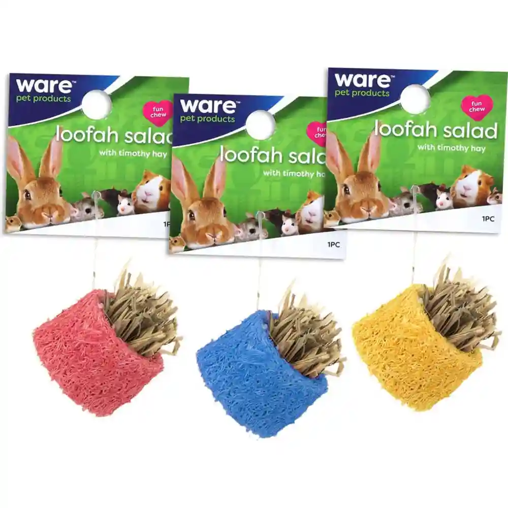 Critter Ware Loofah Salad Assorted
