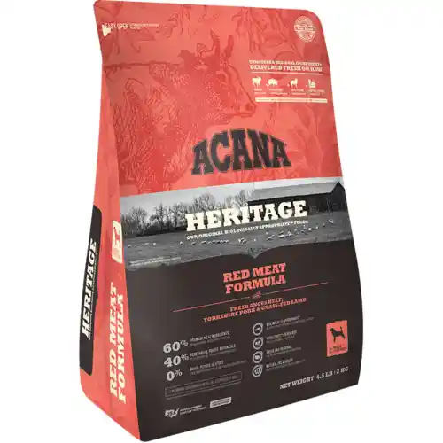 Heritage Dry Dog Food, Red Meat, Biologically Appropriate & Grain Free 4.5-lb