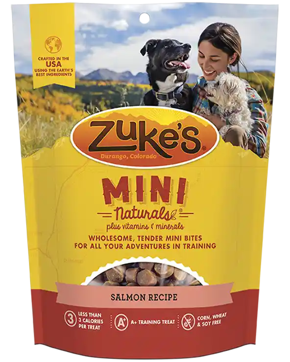 Mini Naturals Salmon Dog Treats 1-lb