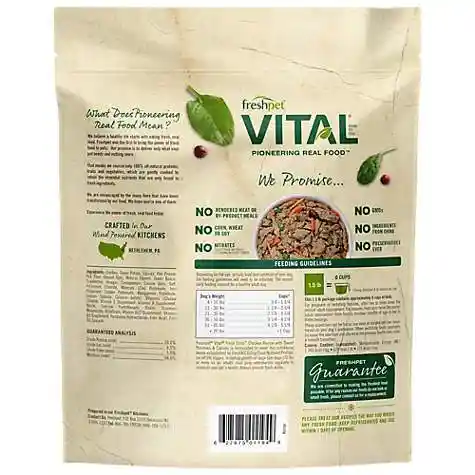 Vital Fresh Cuts Shredded Chicken Dog Food 1.5-lb