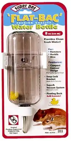 Super Pet Flatbac Water Bottle 8 Oz