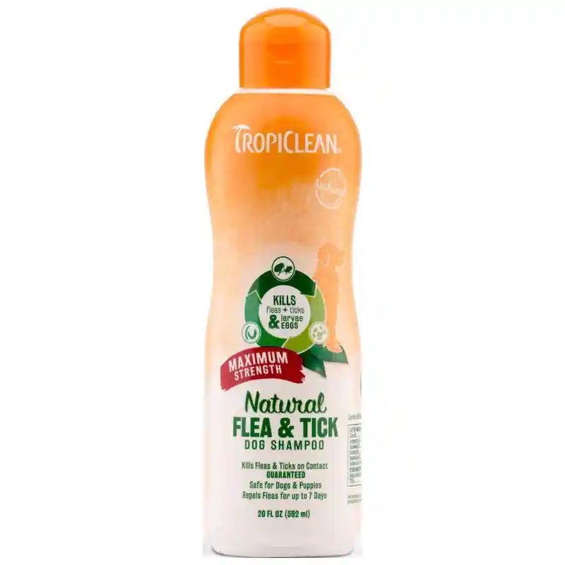Trop Nat Flea & Tick Shamp 20oz
