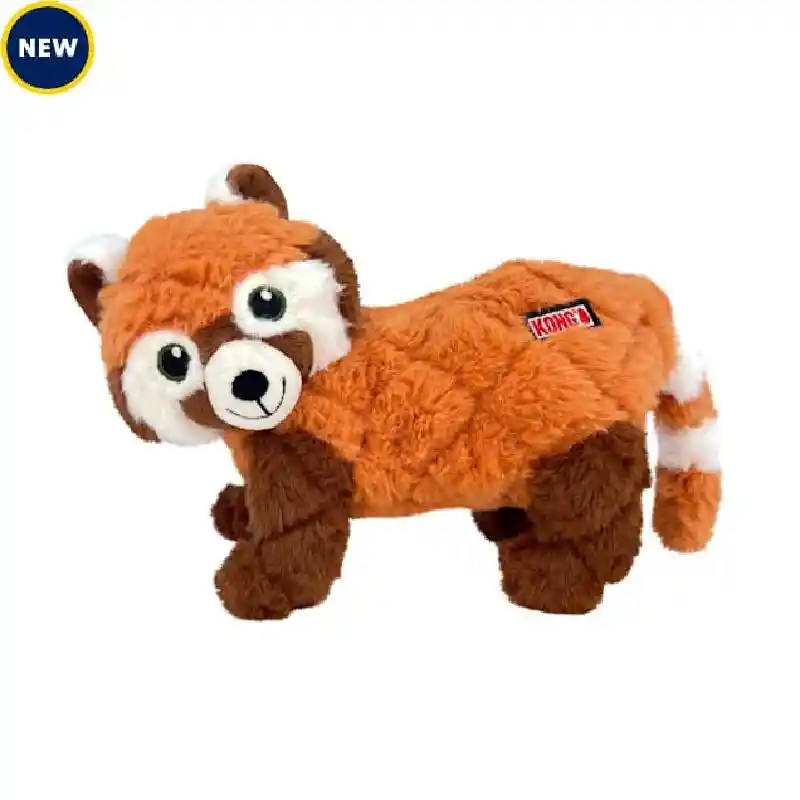 Kong Scamper Red Panda Brwn Md