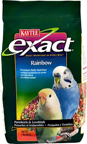 Exact Rainbow Parakeet Love Birds 2 Lbs