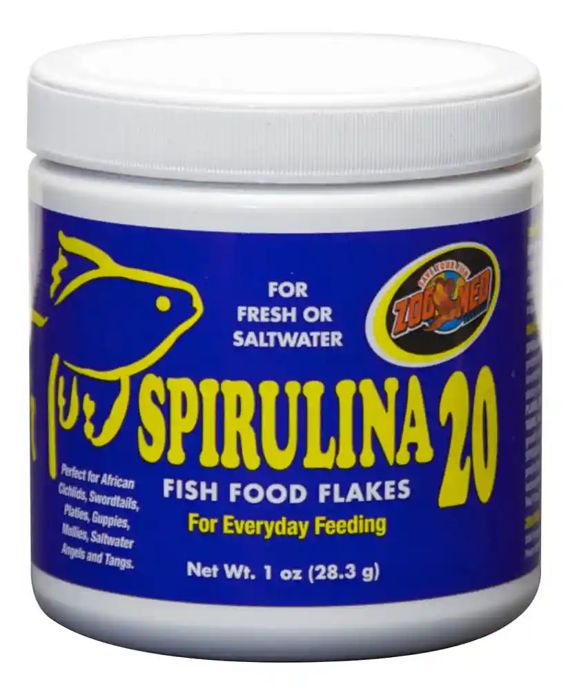 Zoo Med Aquatrol Spirulina 20 Flake 1 Oz