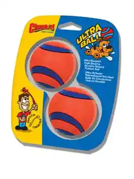 Description: Scan Toy Ultra Rubber Ball Large 3"