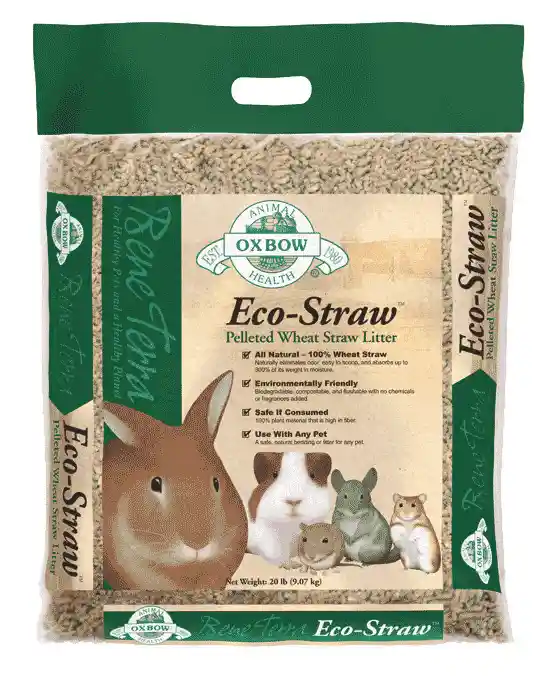 Oxbow Eco Straw Small Animal Litter 20 Lbs