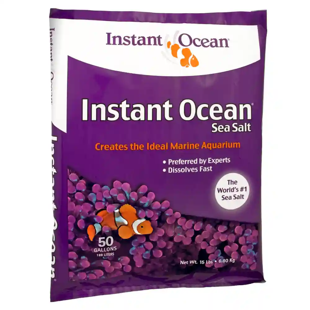 Aqs Instant Ocean Salt 50 Gallon 3 Pc