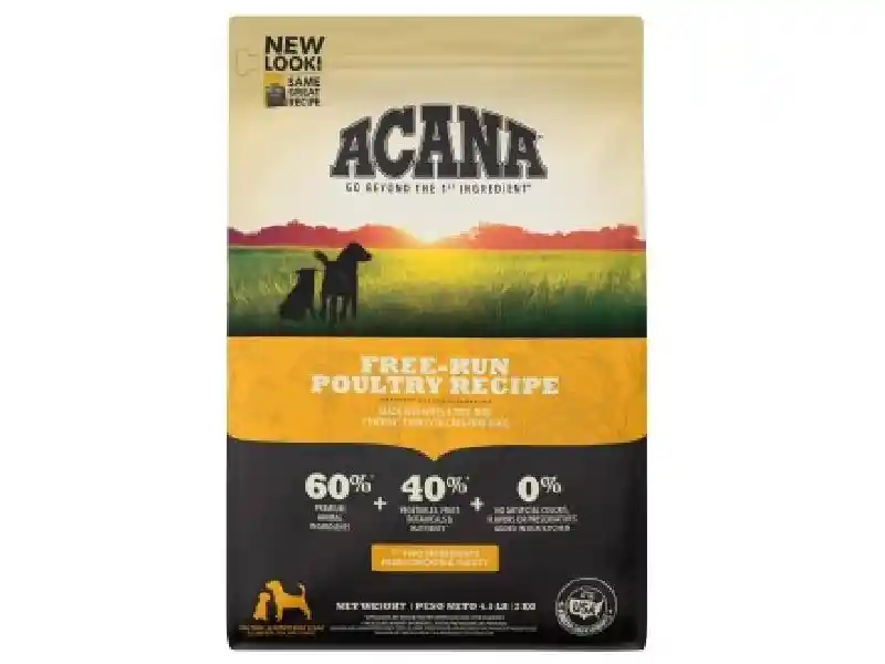 Heritage Dry Dog Food, Free-run Poultry, Biologically Appropriate & Grain Free 13-lb