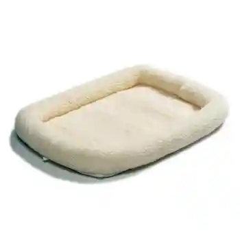 Midwest Quiet Time Pet Bed 48"x30" Sheepskin