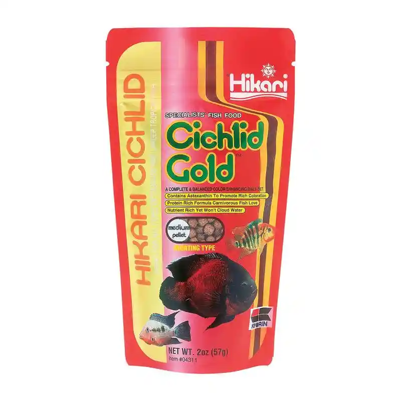 Hikari Cichlid Gold 2 Oz Medium