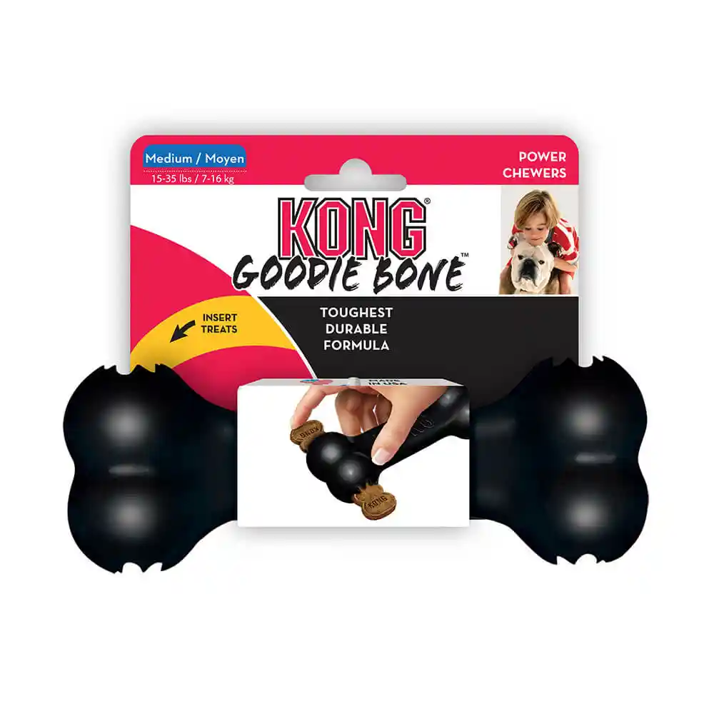 Planet Kong Goodie Bone Medium Extreme Black