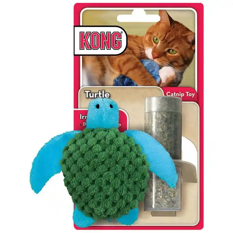 Refillable Catnip Turtle