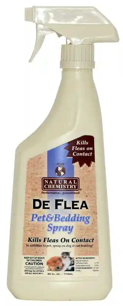 Natural Chemistry De Flea Area Trigger Spray 24oz