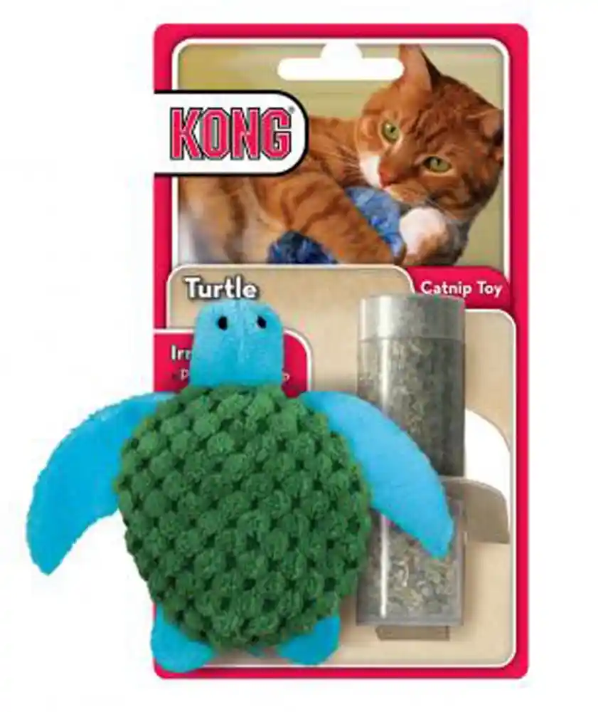 Refillable Catnip Turtle