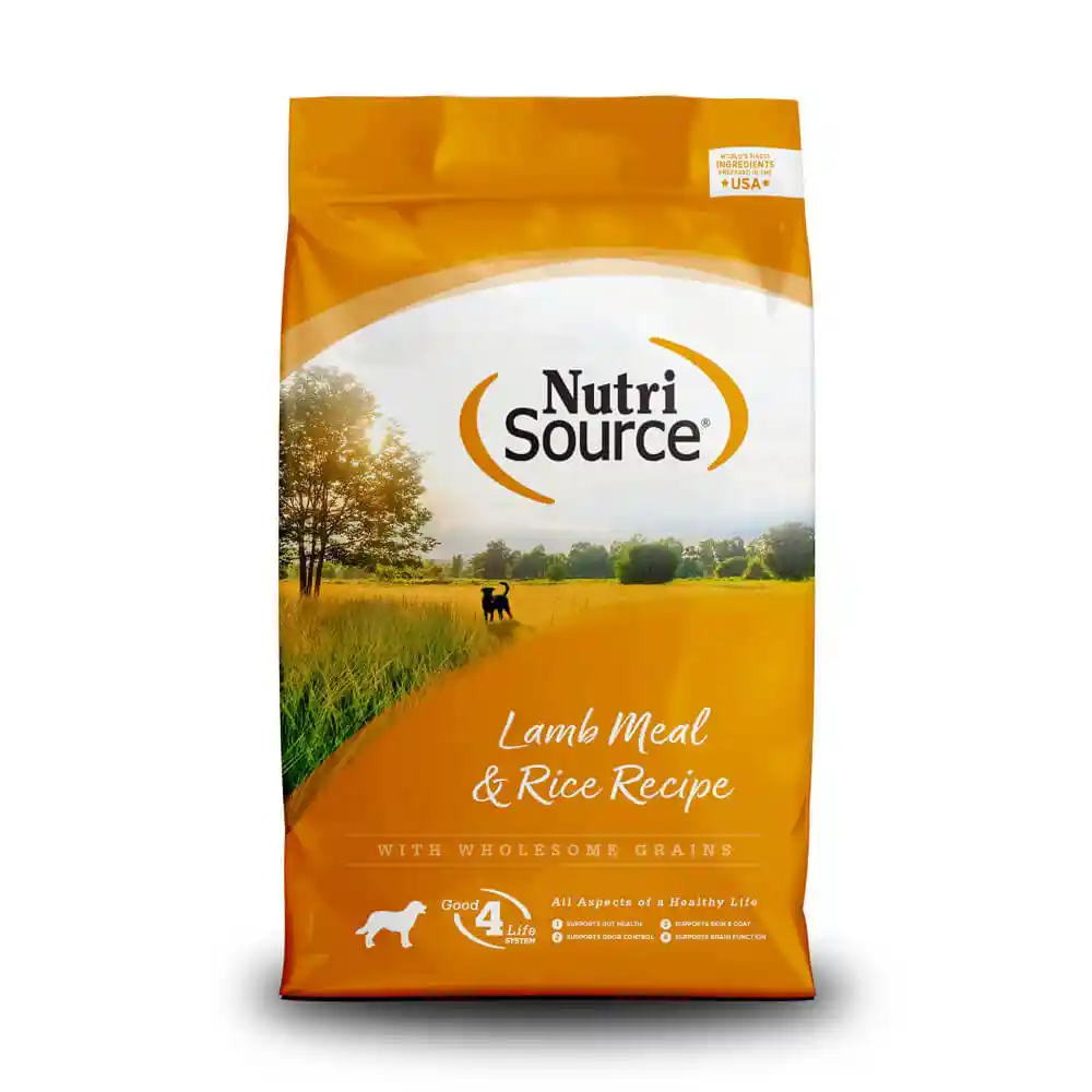 Lamb Meal & Rice Dry Dog Food 15-lb