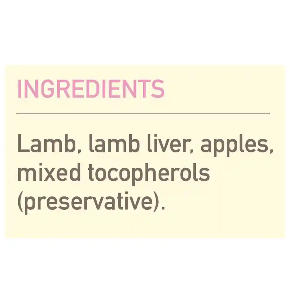 Singles Limited Ingredient Freeze-dried Dog Treats, Lamb & Apple, Biologically Appropriate & Grain F