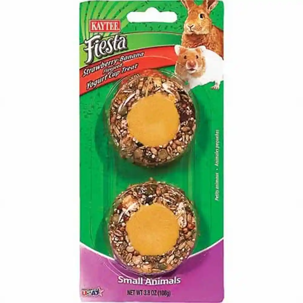 Kaytee Treat Strawberry/banana/yogurt Cup 3.8 Oz