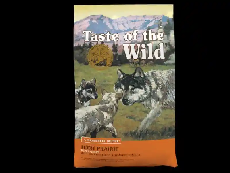 High Prairie Roasted Bison & Venison Puppy Dry Food 14-lb