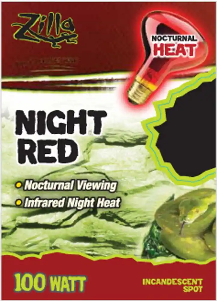 Zilla Bulb Spot Night Red 100 Watt