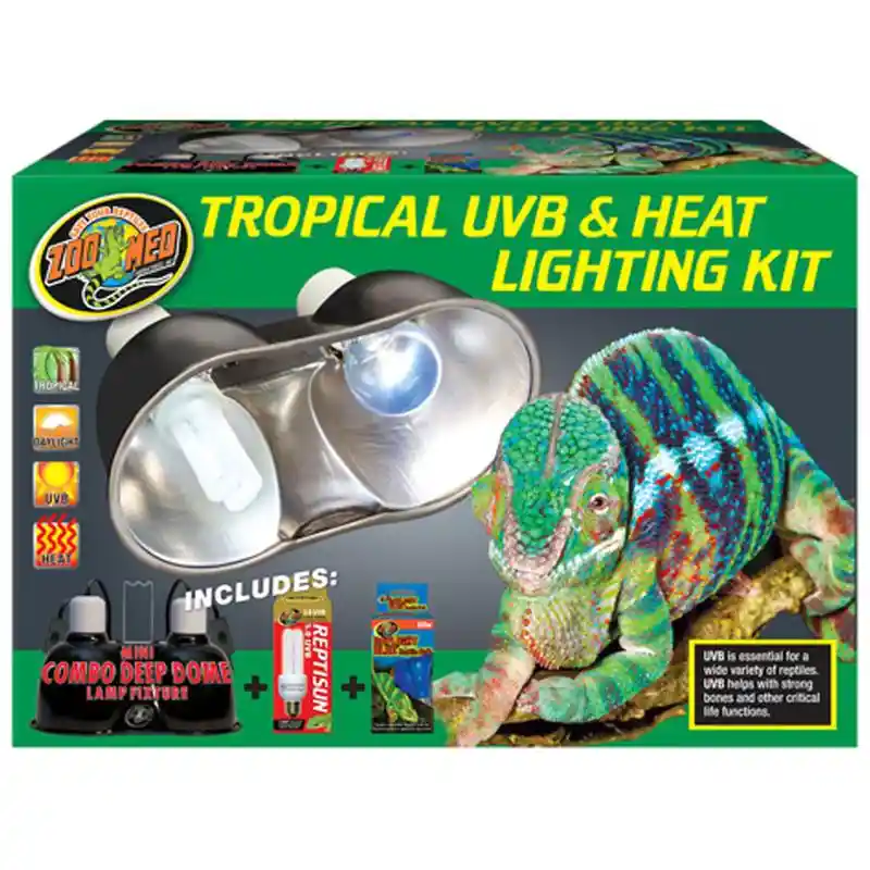Zoo Tropical Uvb & Heat Kit