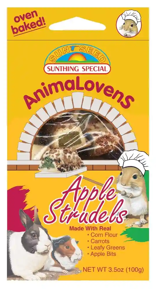 Animal Lovens Apple Strudels 3.5 Oz