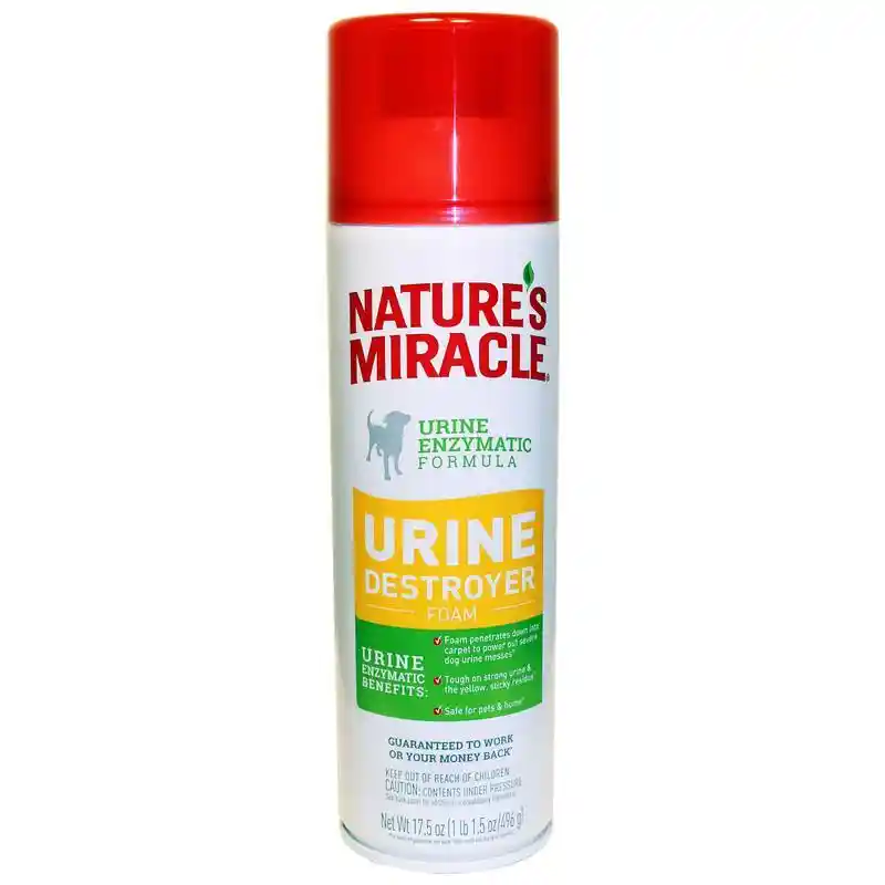 Nature's Miracle Dog Urine Destroyer Foam + 17.5oz