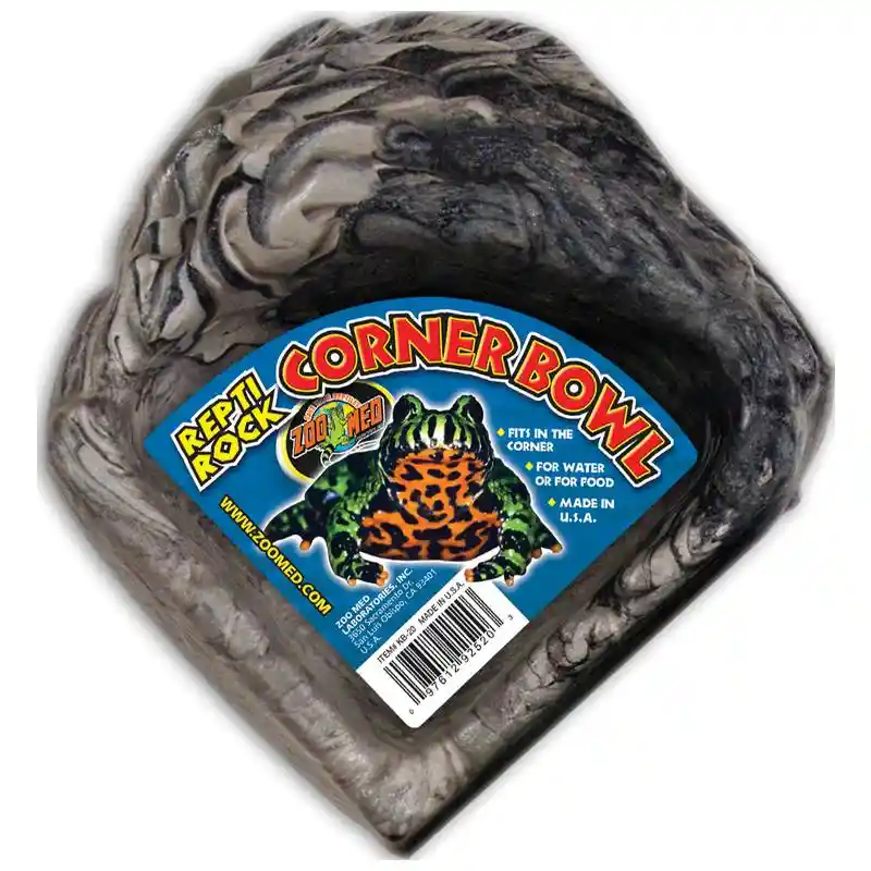 Repti Rock Corner Water Dish Small