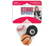 Kong Toy Sport Balls Medium 3 Pk