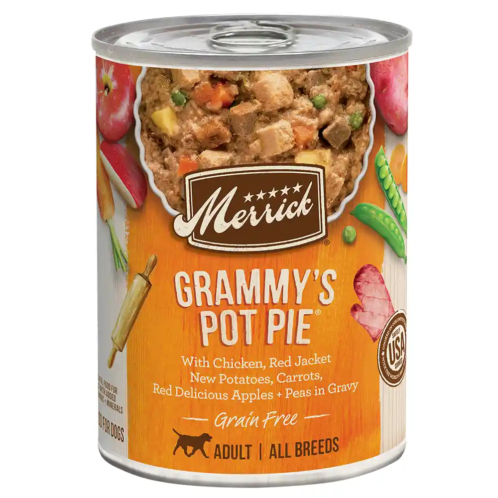 Grain-free Grammy's Pot Pie Recipe Canned Dog Food 13.2-oz