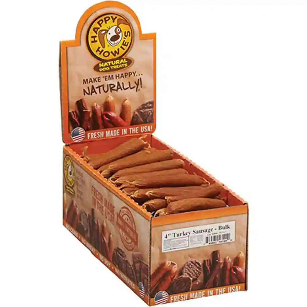 Happy Howie's Turkey Sausage Bulk Turkey 4 Inch